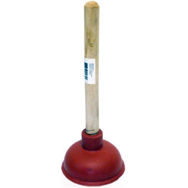 Proven Brands Proven Brands 20300 4 x 9 in. Cup Handle Sink Plunger; Red 20300 - main